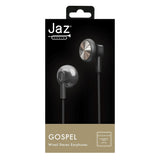 Jaz Gospel Stereo In-Ear Headset med Jackplugg 3.5 mm - Svart