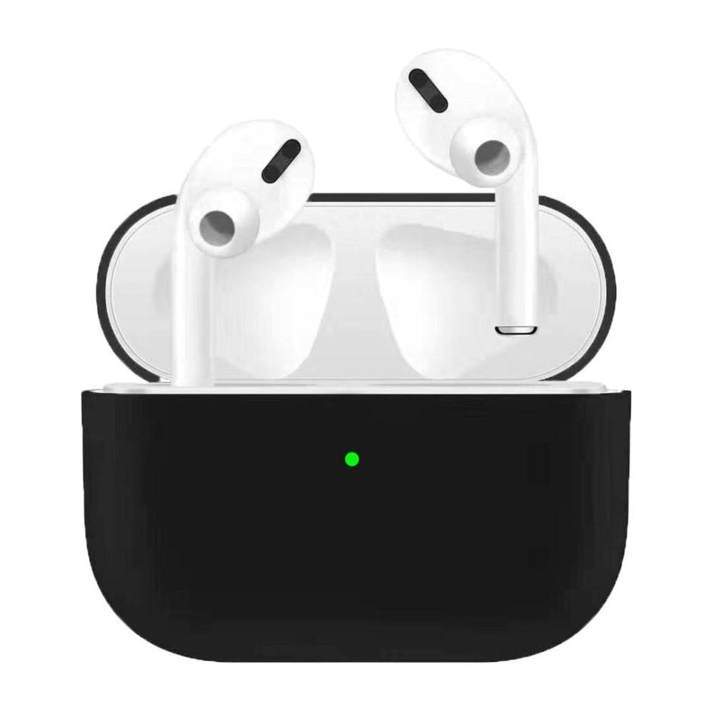 Apple Airpods Pro Charging Case Ultra Tyndt Silikontui - Svart