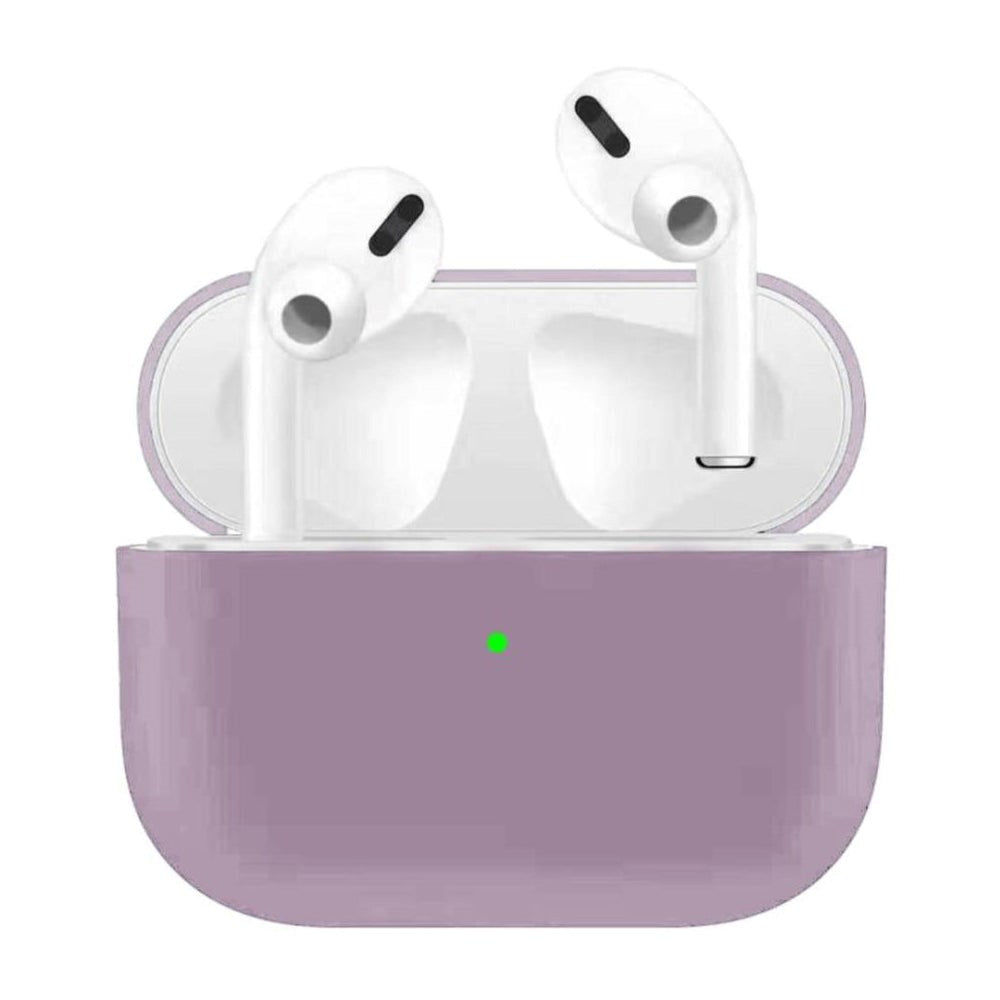 Apple Airpods Pro Charging Case Ultra Tyndt Silikontui - Lilla