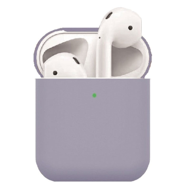 Apple AirPods (1. & 2. gen.) Tynt Silikondeksel - Lavendel