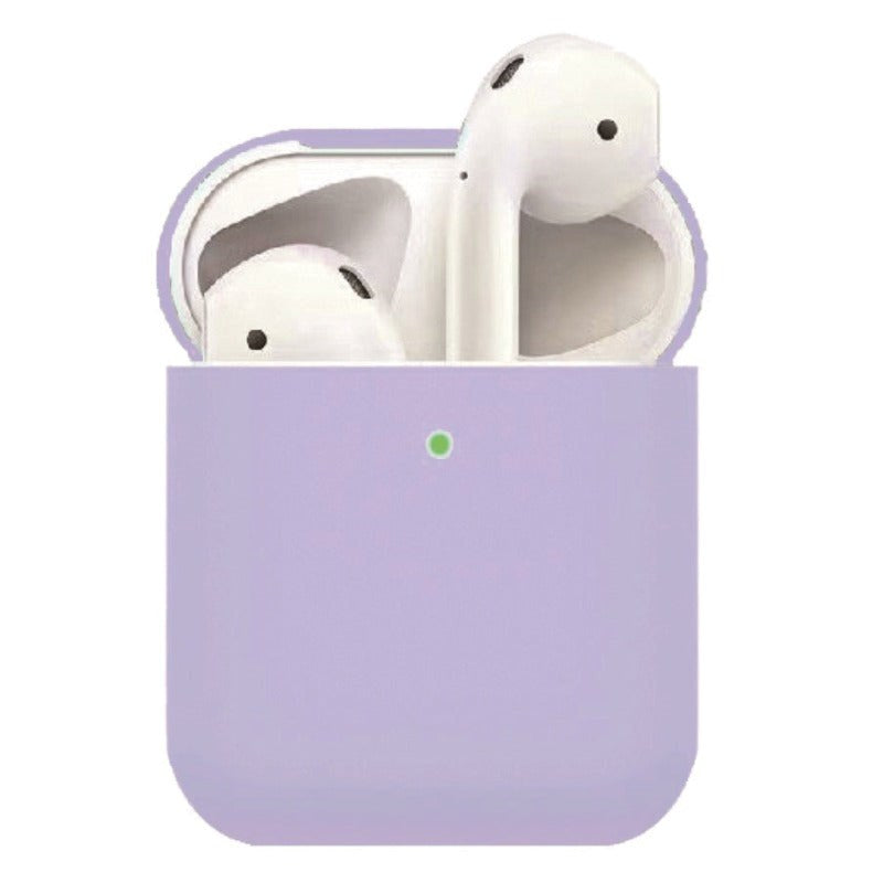 Apple AirPods (1. & 2. gen.) Tynt Silikondeksel - Lilla