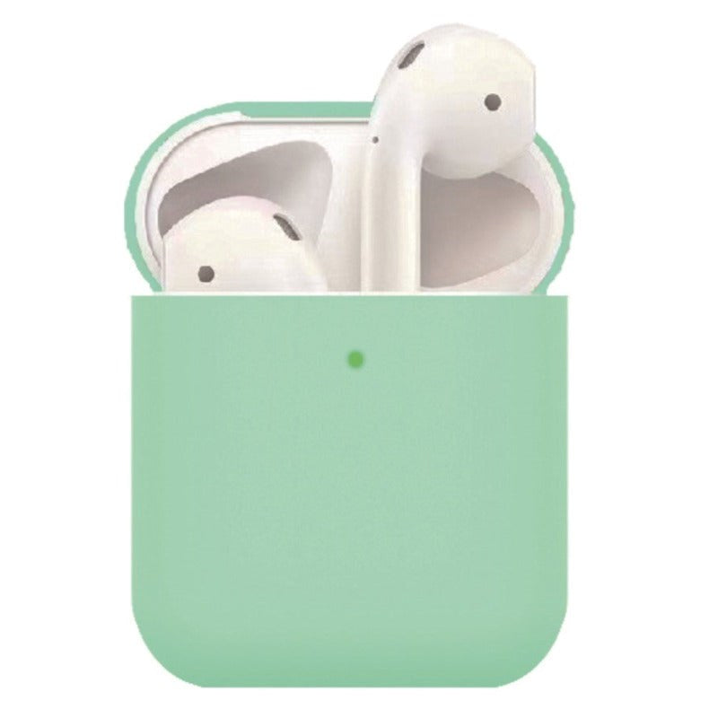 Apple AirPods (1. & 2. gen.) Tynt Silikondeksel - Mørk Grønn