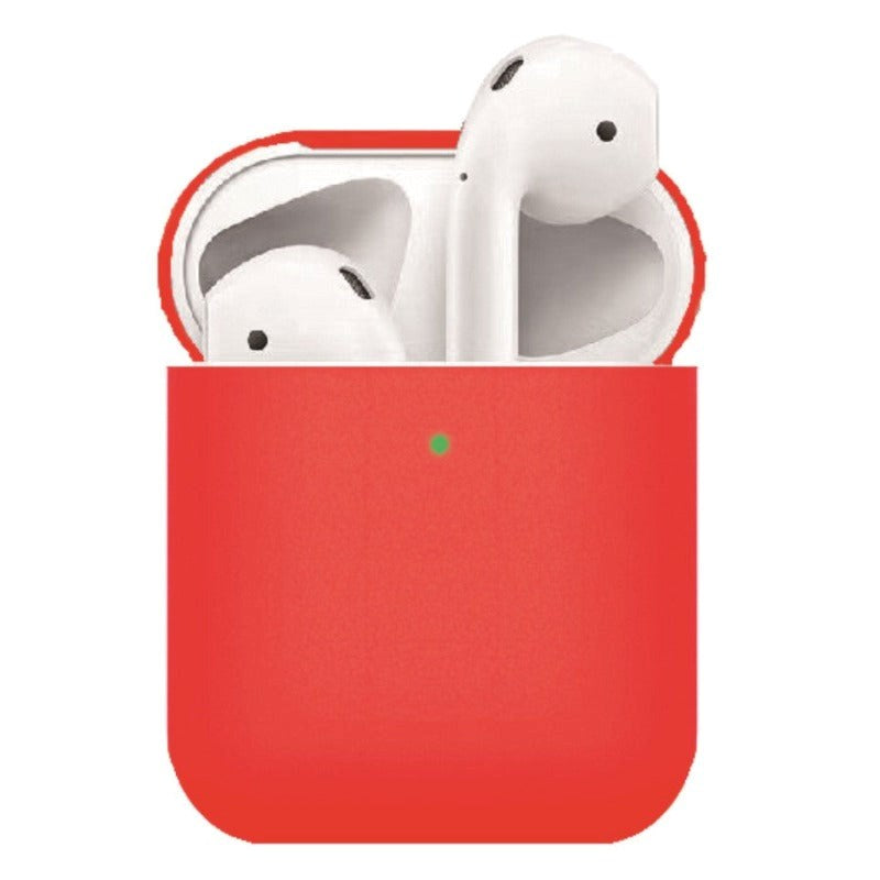 Apple AirPods (1. & 2. gen.) Tynt Silikondeksel - Rød