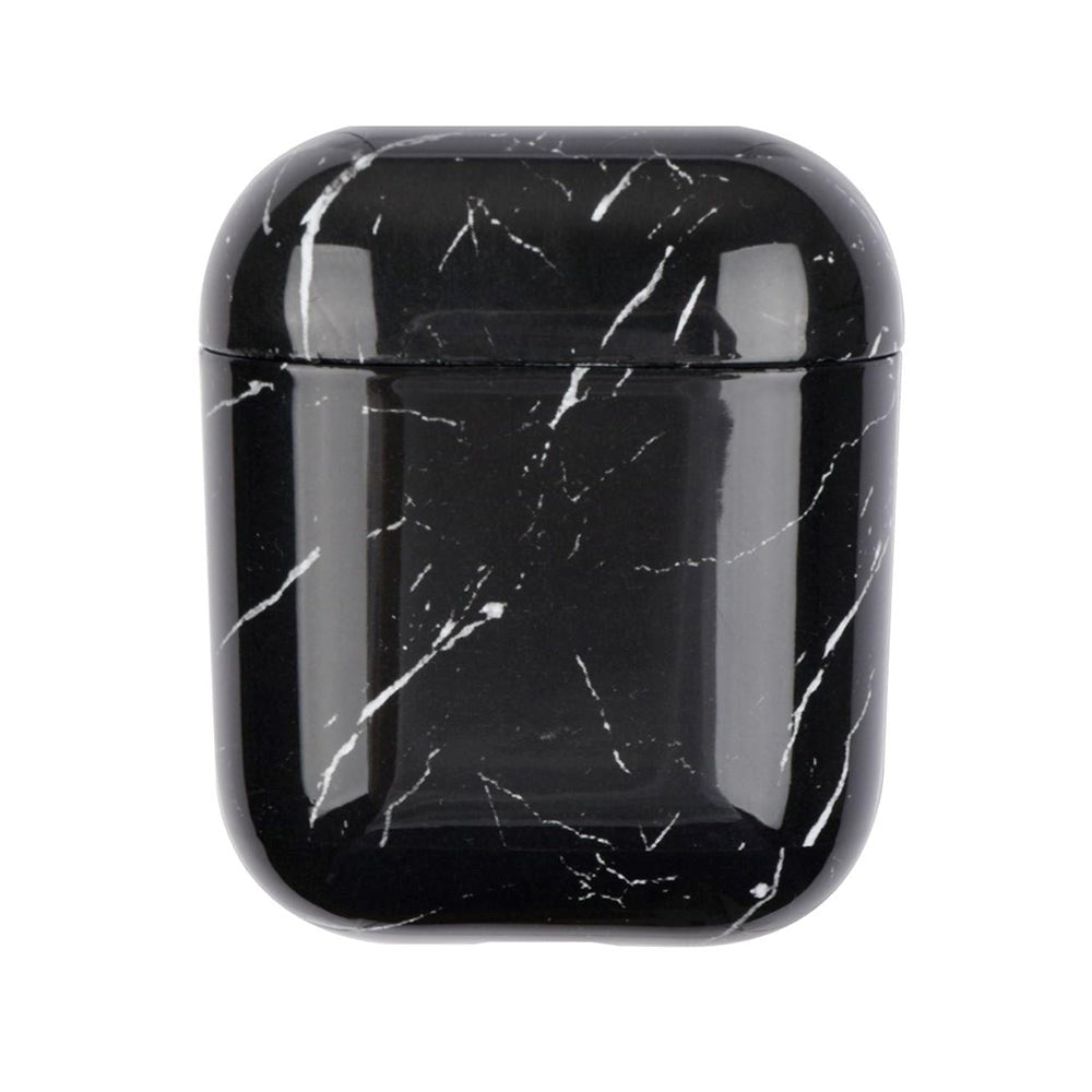 Marble Deksel for Apple AirPods (1 & 2. gen.) Charging Case - Svart