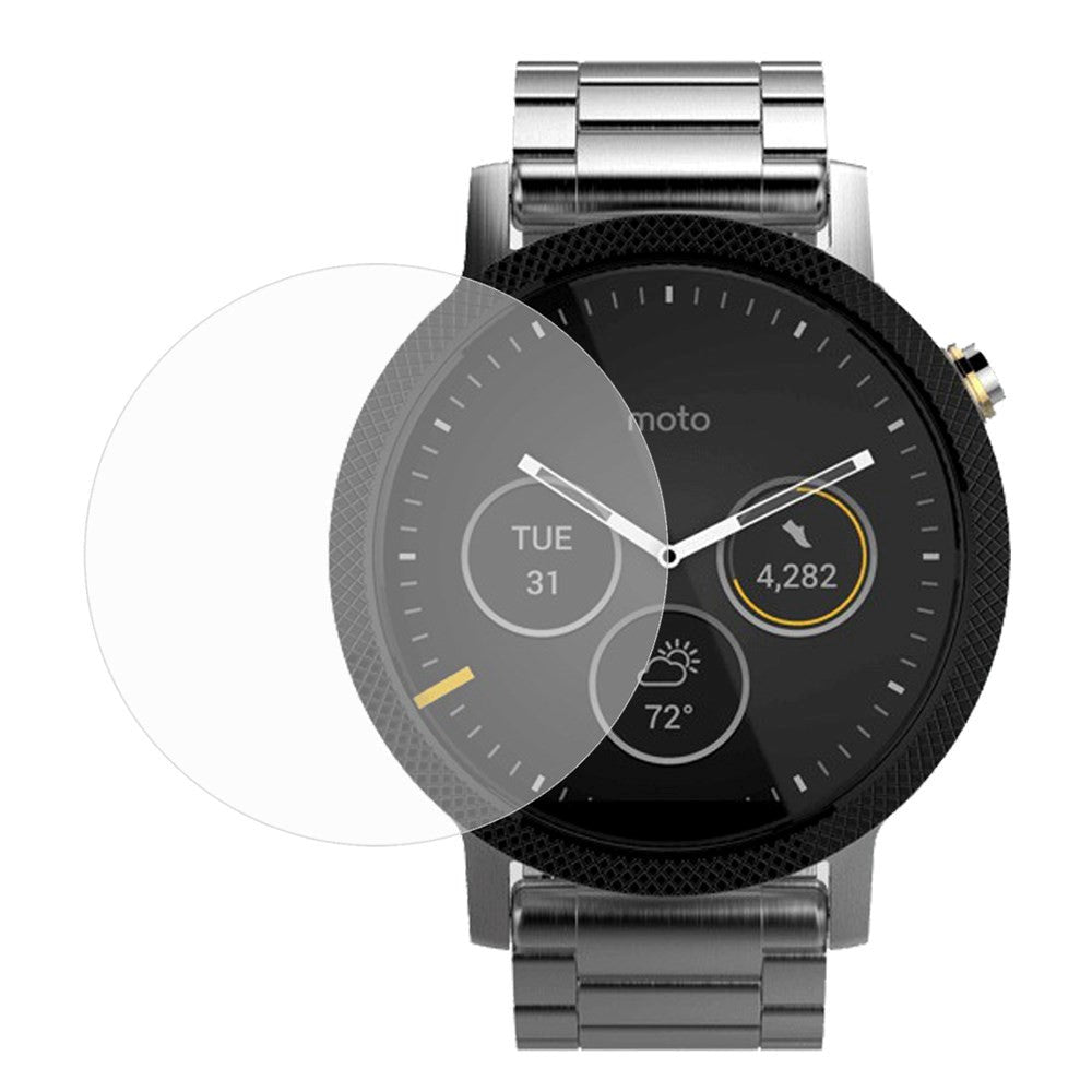 Motorola Moto 360 2nd Gen (46 mm) LINK DREAM 0.2 mm. Herdet Glass Skjermbeskyttelse