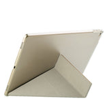 iPad Pro 12,9" (2015) Origami Smart Kunstskinn-Flipdeksel - Gull