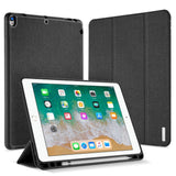 iPad Air (2019) / iPad Pro 10.5" Deksel - DUX DUCIS Domo Series Tri-fold Skinndeksel - Mørkegrå