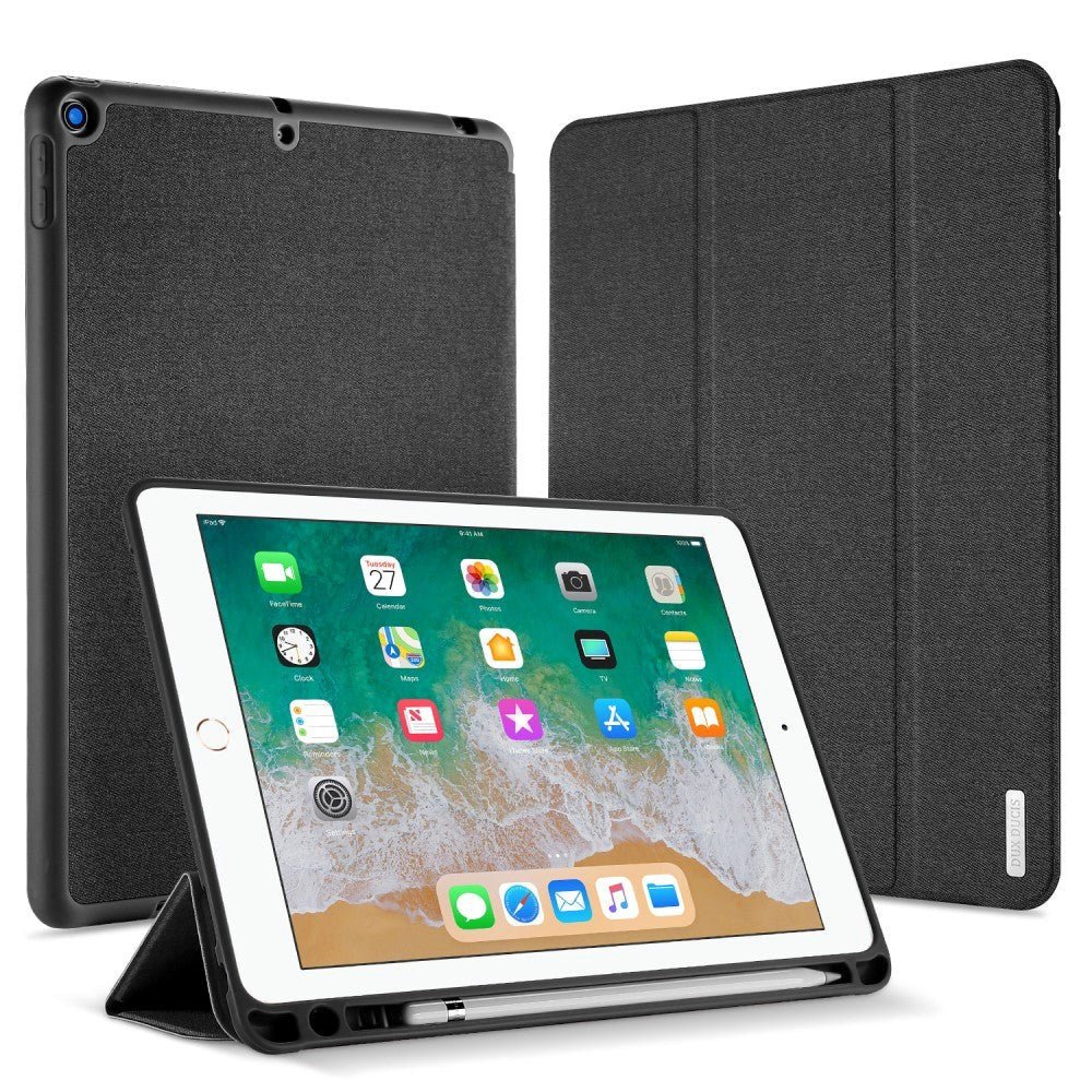 iPad 9.7" (2018/2017) Deksel - DUX DUCIS DOMO Series Quality Case - Svart