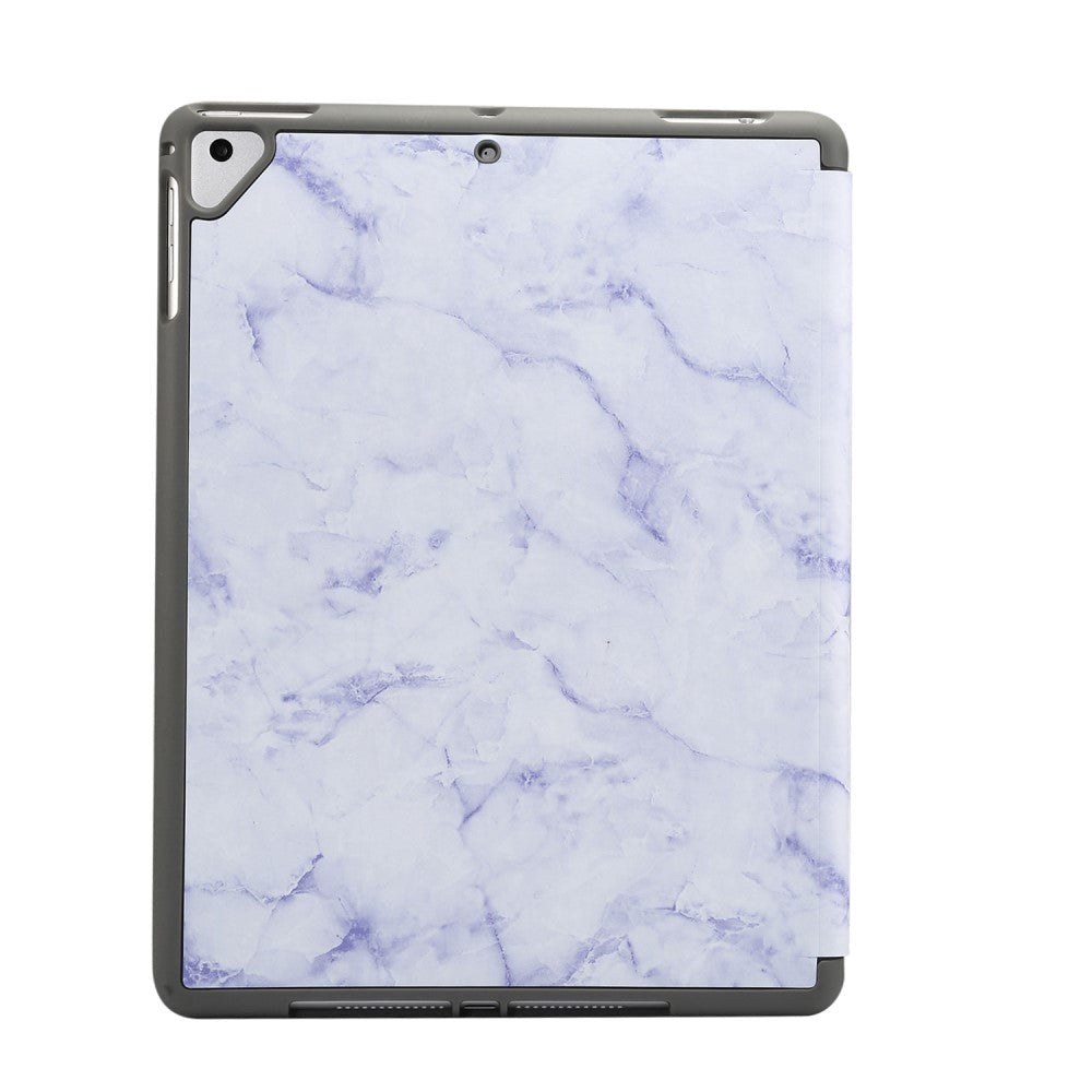 iPad Deksel - Sindal Marble Series Total Protection Deksel - Thunder Blue