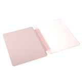 iPad 9.7 (2018-2017) / iPad Air / iPad Air 2 Tri-Fold Flip Deksel m. Fleksibel Bakside - Rosa