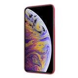 iPhone Xs Max Ultra Thin Plastikk Deksel - Rød