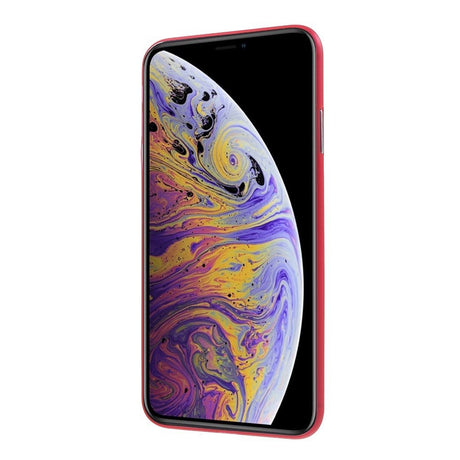 iPhone Xs Max Ultra Thin Plastikk Deksel - Rød