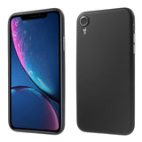 EIDERWOOD iPhone XR Tynt Plast Deksel - Svart