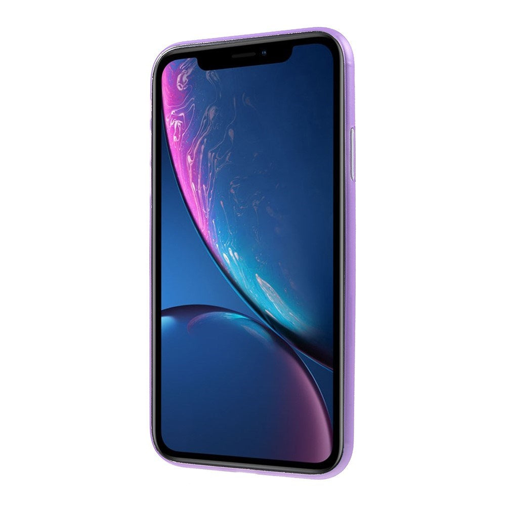 EIDERWOOD iPhone XR Tynt Plast Deksel - Lilla