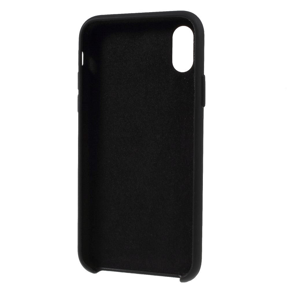 iPhone X / XS Silicone Case Svart