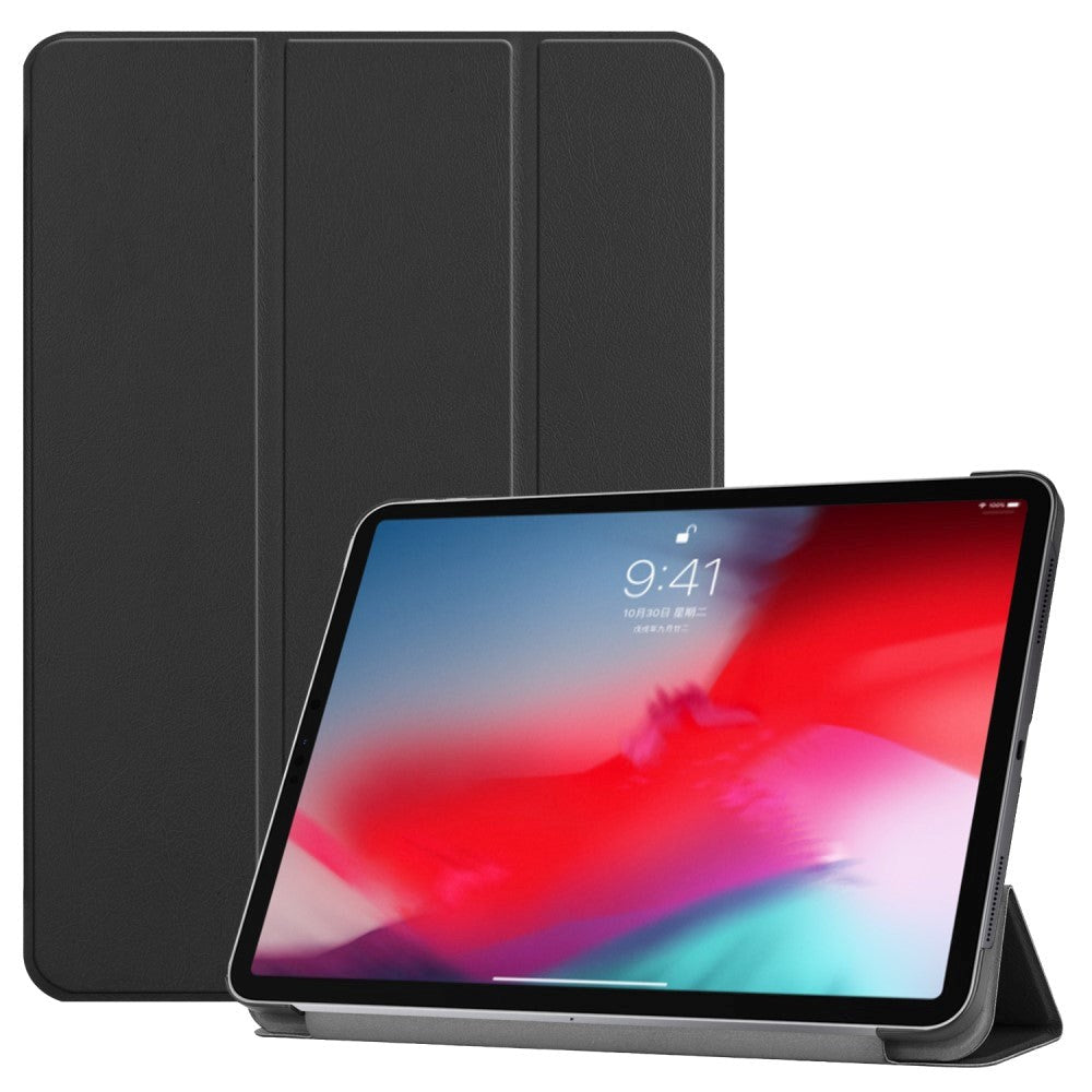 iPad Pro 11" (2018)Deksel med Stativ -og Søvnfunksjon - Svart