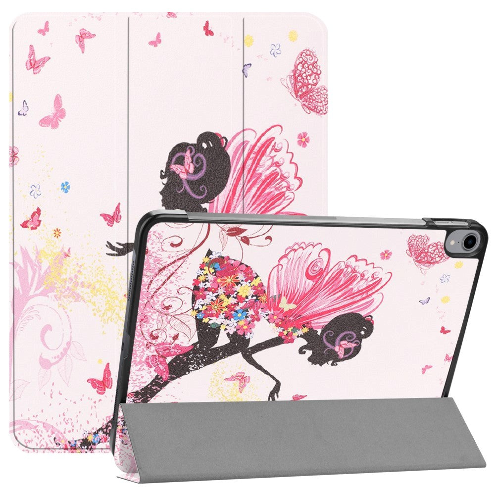 iPad Pro 11" (2018) Skinn Deksel med Tri-fold Stand - Fairy & Butterflies