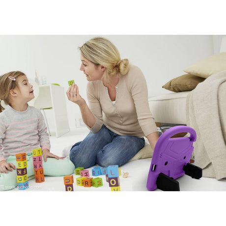 iPad 2 / iPad 3 / iPad 4 Retina Barnedeksel - Sparrow Kickstand - Lilla