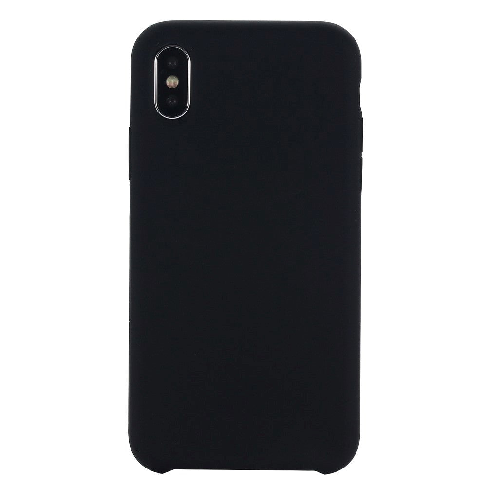 iPhone X / XS Soft Silicone Case - Svart Vol. 2