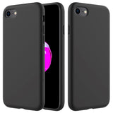 iPhone 7 / 8 / SE (2020 / 2022) Soft Silicone Case - Svart Vol. 2