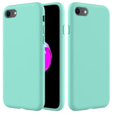 iPhone 7 / 8 / SE (2020 / 2022) Soft Silicone Case - Cyan Vol. 2