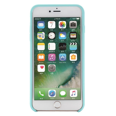 iPhone 7 / 8 / SE (2020 / 2022) Soft Silicone Case - Cyan Vol. 2