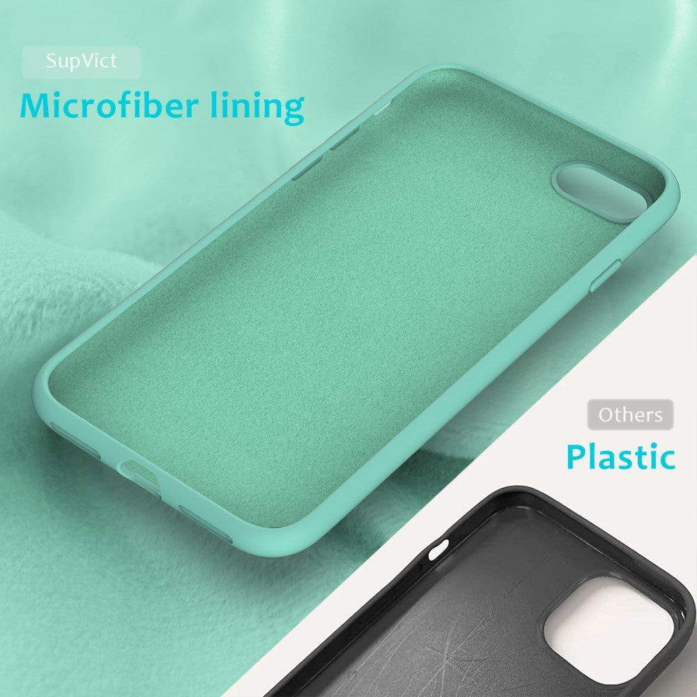 iPhone 7 / 8 / SE (2020 / 2022) Soft Silicone Case - Cyan Vol. 2