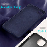 iPhone 7 / 8 / SE (2020 / 2022) Soft Silicone Case - Mørkeblå Vol. 2