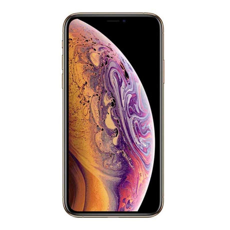 iPhone XS Max NXE Fleksibel Fashion Deksel m. Glassbakside - Blå