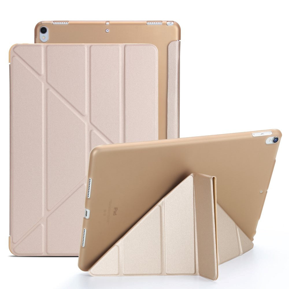 iPad Air (2019) / iPad Pro 10.5" Deksel - Fleksibel Origami Deksel - Gull