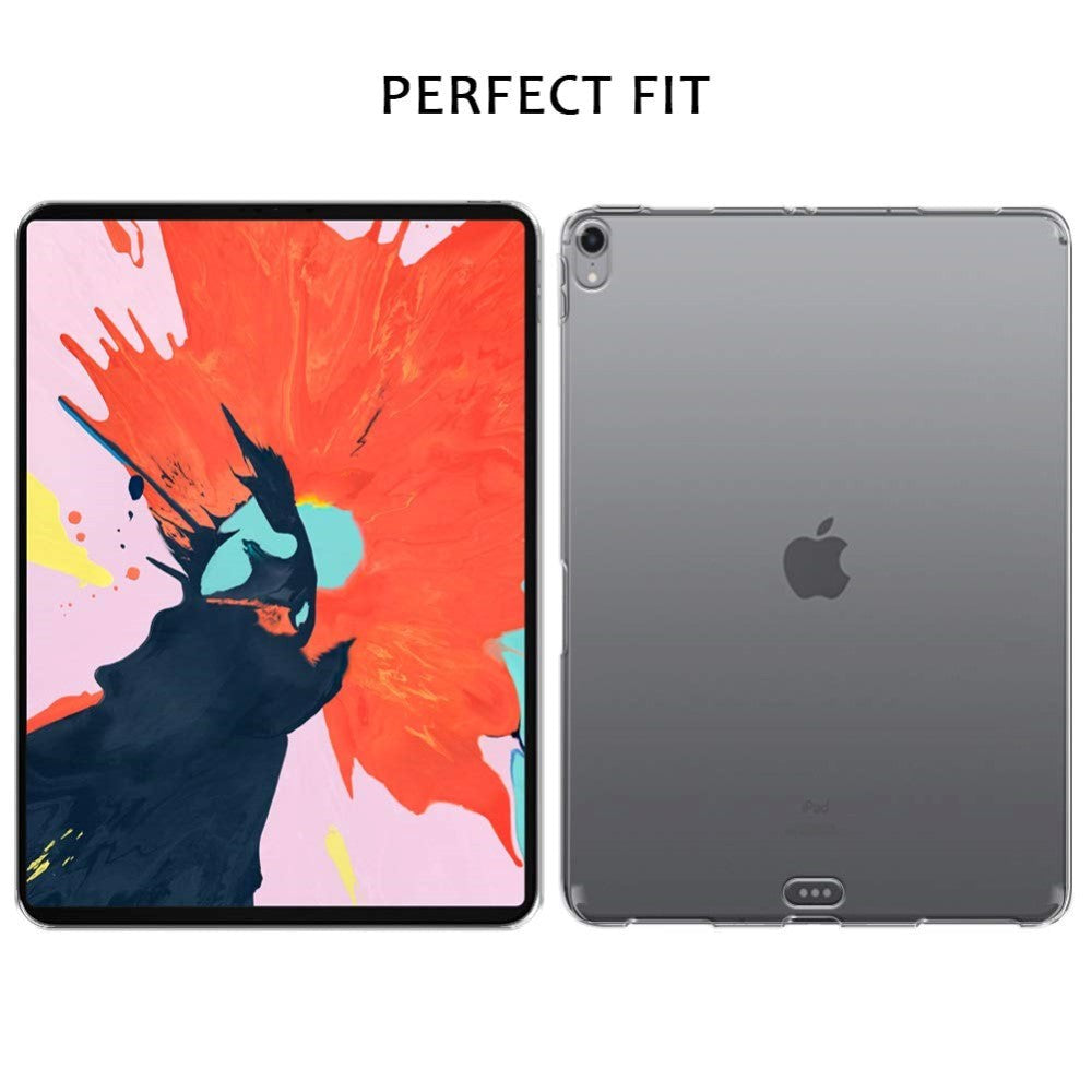 iPad Air 10.9-11" (2024-2020) / Pro 11" (2022-2018) Deksel - Clear Fleksibelt Deksel - Gjennomsiktig