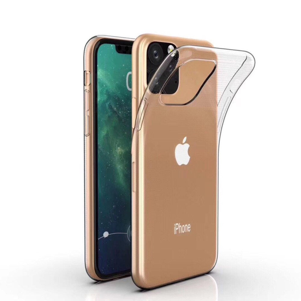 EIDERWOOD iPhone 11 Pro Max Fleksibelt Plast Deksel - Gjennomsiktig