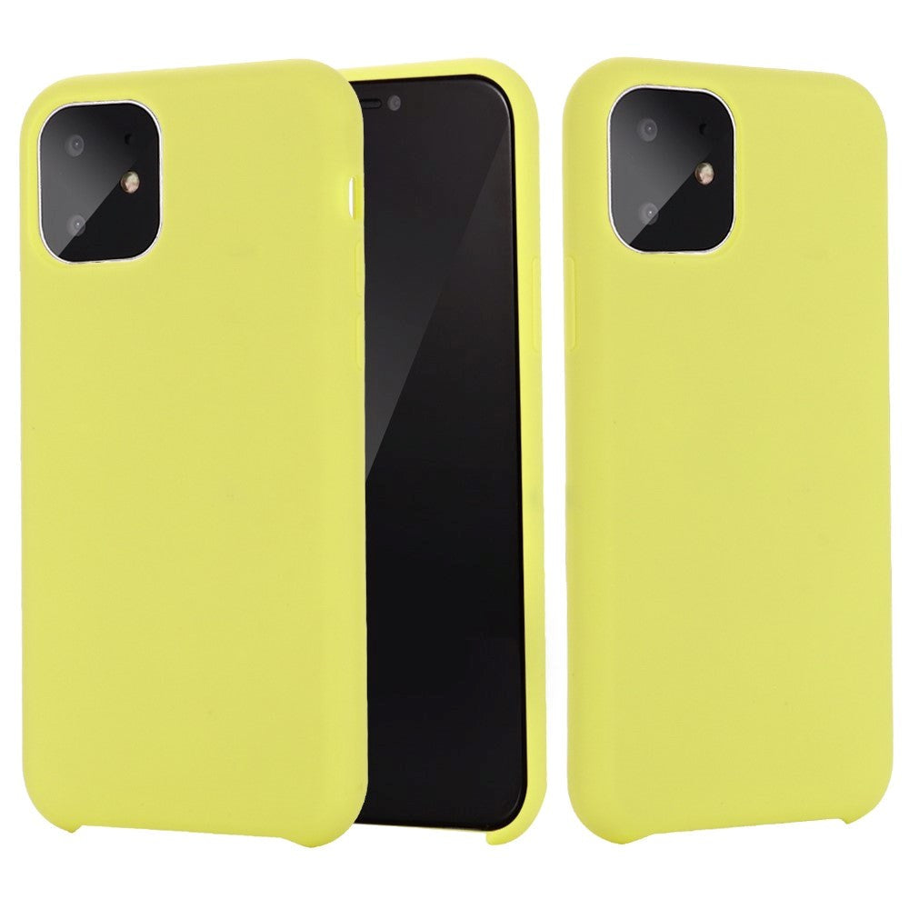 iPhone 11 Silicone Deksel Gul