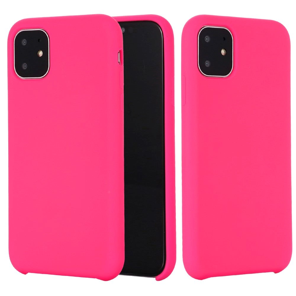 iPhone 11 Silicone Deksel Rosa