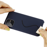 EIDERWOOD iPhone 11 Pro Fôret Silikon Deksel - Mørk Blå