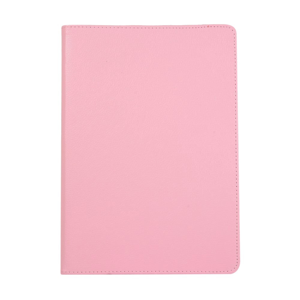 iPad 10.2" (2021 / 2020 / 2019) Klassisk Skinn Deksel m. 360⁰ Stativfunksjon - Pink