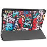 iPad 10.2" (2021 / 2020 / 2019) Tri-Fold Flip Deksel I Skinn - Cartoon