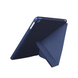 iPad 10.2 (2021 / 2020 / 2019) Deksel - Fleksibel Origami Deksel - Mørkeblå