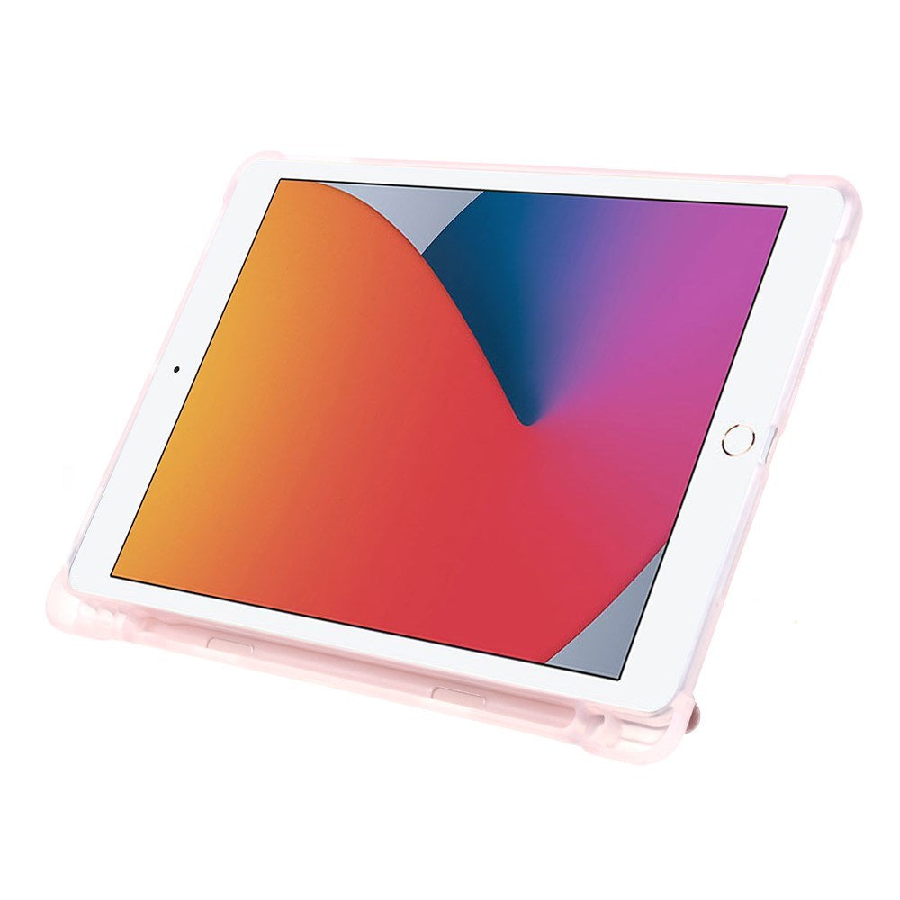 iPad 10.2" (2021 / 2020 / 2019) / iPad Pro 10.5 / iPad Air (2019) Deksel - Fleksibel Origami Deksel - Pink