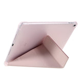 iPad 10.2" (2021 / 2020 / 2019) / iPad Pro 10.5 / iPad Air (2019) Deksel - Fleksibel Origami Deksel - Pink