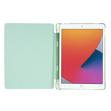 iPad 10.2" (2021 / 2020 / 2019) / iPad Pro 10.5 / iPad Air (2019) Deksel - Fleksibel Origami Deksel - Grønn