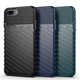 iPhone 8 Plus / 7 Plus / 6(s) Plus EIDERWOOD Fleksibelt Plast Deksel - Svart