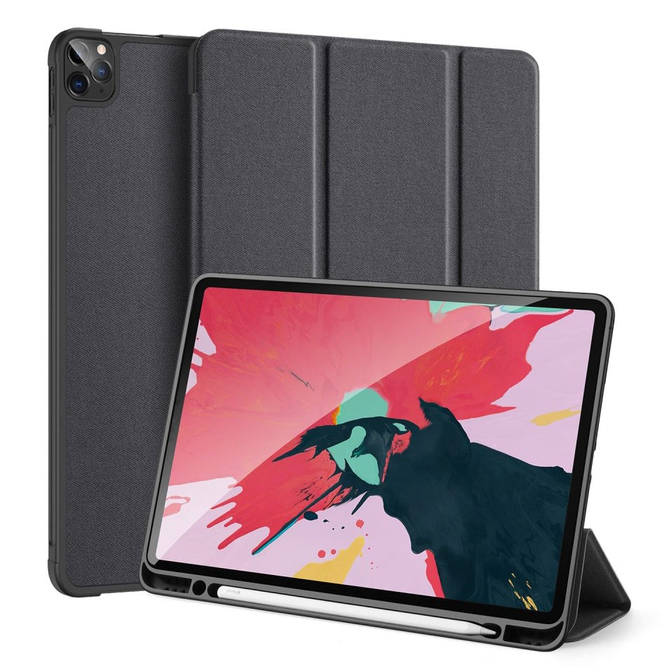 iPad Pro 11" (2022 / 2021 / 2020 / 2018) Deksel - DUX DUCIS DOMO Series Quality Deksel - Svart