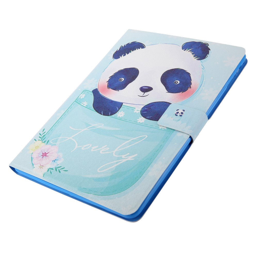 iPad 10.2 (2021 / 2020 / 2019) / Air (2019) / Pro 10.5" (2017) Skinndeksel med Stativ - Lovely Panda