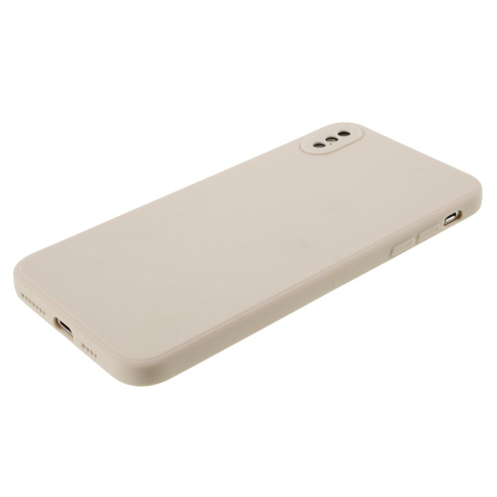 EIDERWOOD iPhone XS Max Silikon Deksel - Beige