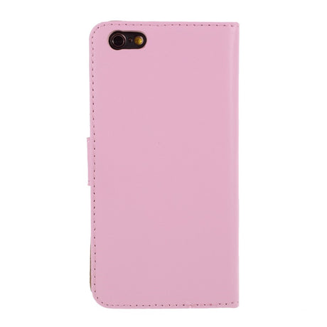 EIDERWOOD iPhone 8 Plus / 7 Plus / 6 (s) Plus Kunst Skinn Deksel med Lommebok - Rosa