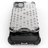 iPhone 12 Mini Honeycomb Pattern Deksel - Hvit