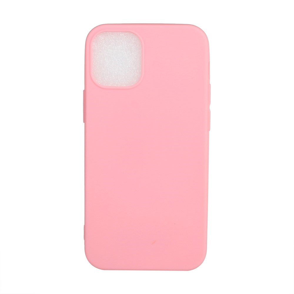 EIDERWOOD iPhone 12 Mini Matt Fleksibelt Plast Mobildeksel - Rosa