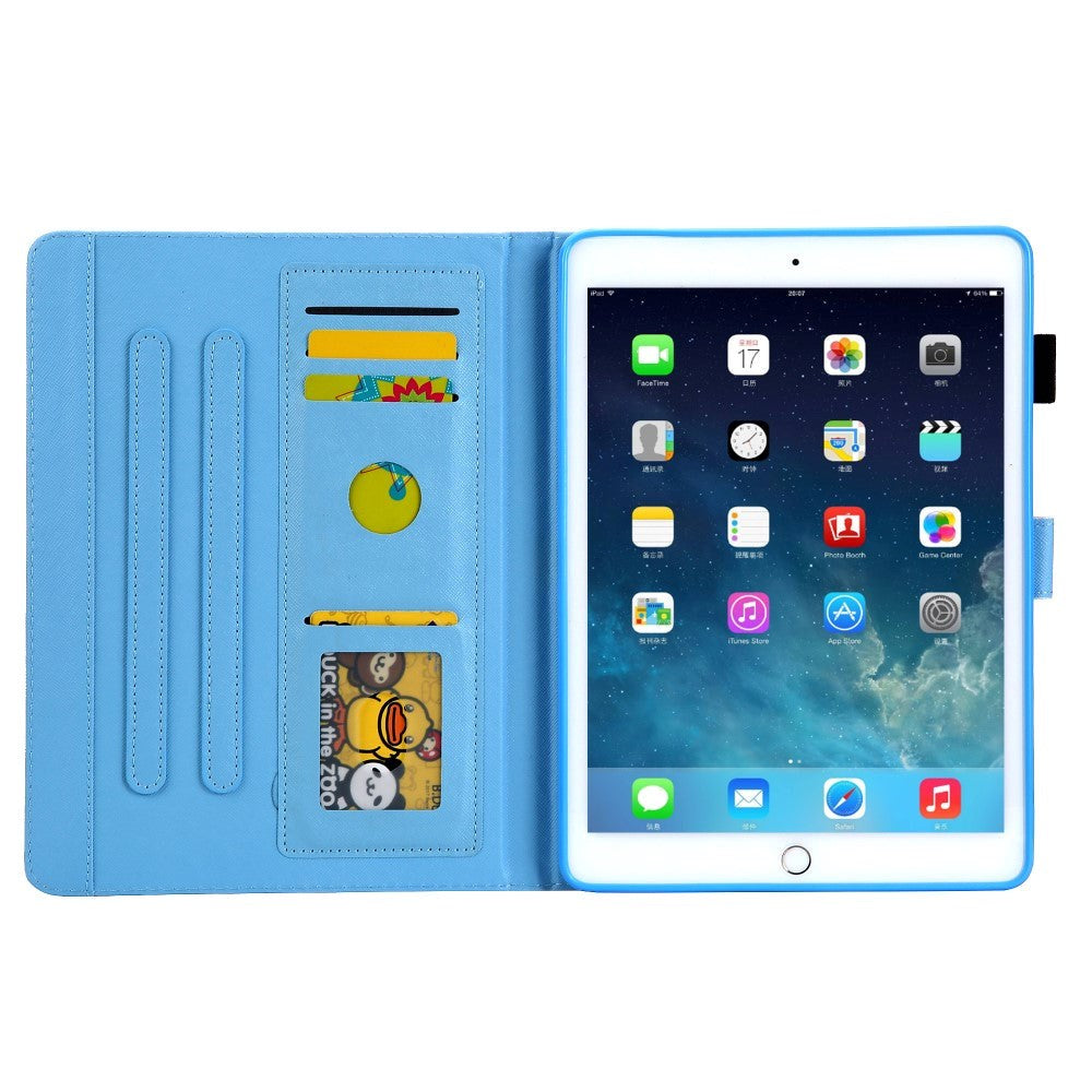 iPad 10.2" (2020 / 2019) / Air (2019) / Pro 10.5" PU Skinndeksel m. Stand - Galakse