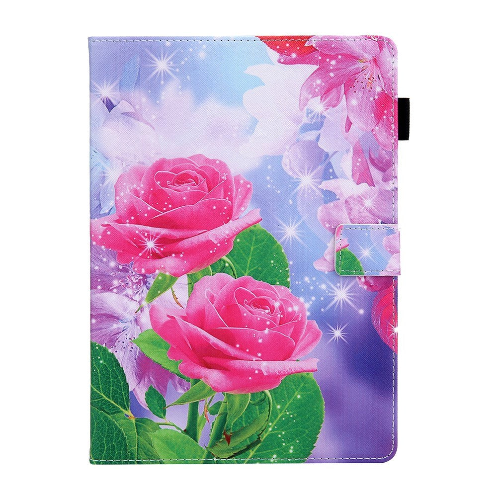 iPad 10.2" (2020 / 2019) / Air (2019) / Pro 10.5" PU Skinndeksel m. Stand - Roser